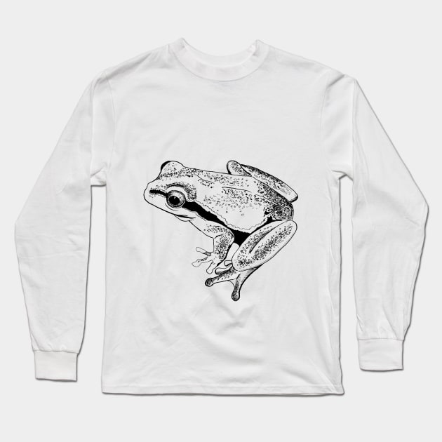 frog Long Sleeve T-Shirt by VicaVeresk